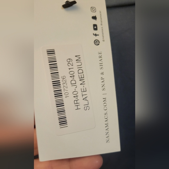 Elegant Slate Long Sleeve Dress - Picture 2 of 4